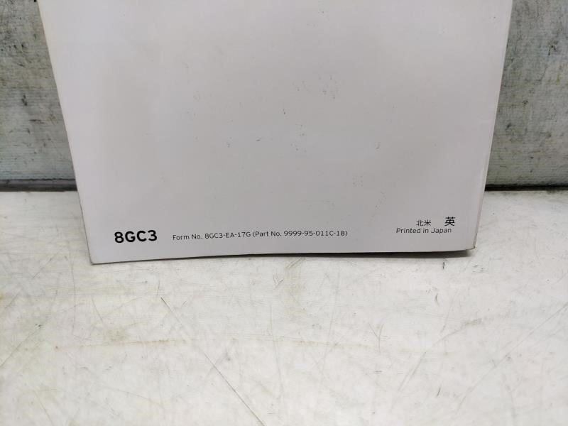 2018 Mazda CX-9 Owners Manual set with Case 8GC3-EA-17G OEM - Alshned Auto Parts