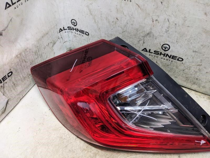 2016-2020 Honda Civic RR LH Driver Side Tail Light Lamp 33550-TBA-A01 OEM *ReaD* - Alshned Auto Parts