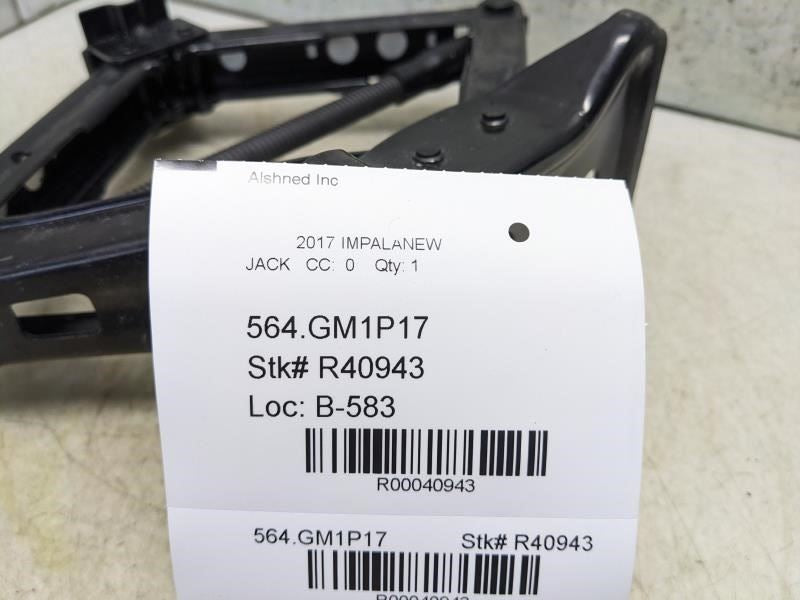 2014-2020 Chevrolet Impala Lift Jack 13581760 OEM - Alshned Auto Parts