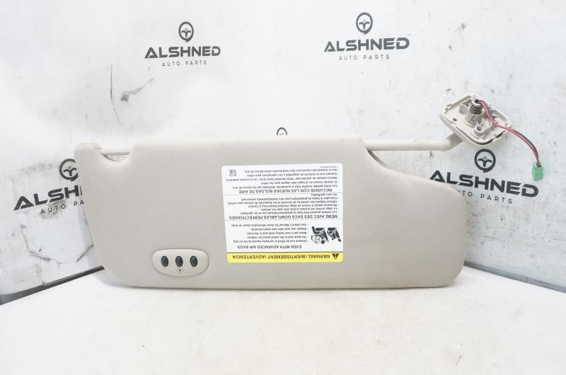 2010-2011 Ford Taurus Driver Left Sun Visor AG1Z-5404105-CA OEM *ReaD* - Alshned Auto Parts