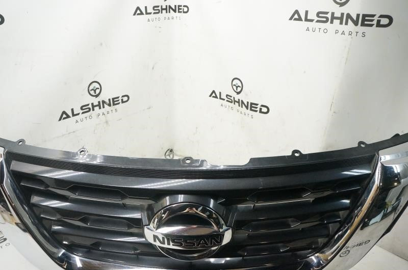 2019 Nissan Pathfinder Front Upper Grille 623109PM1B OEM - Alshned Auto Parts