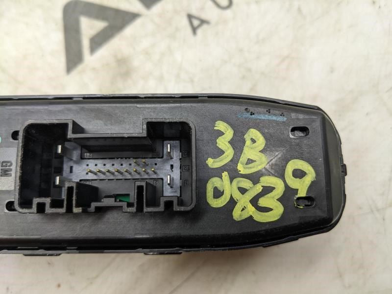 2019-2021 Chevrolet Traverse FR LH Door Master Power Window Switch 84513464 OEM - Alshned Auto Parts