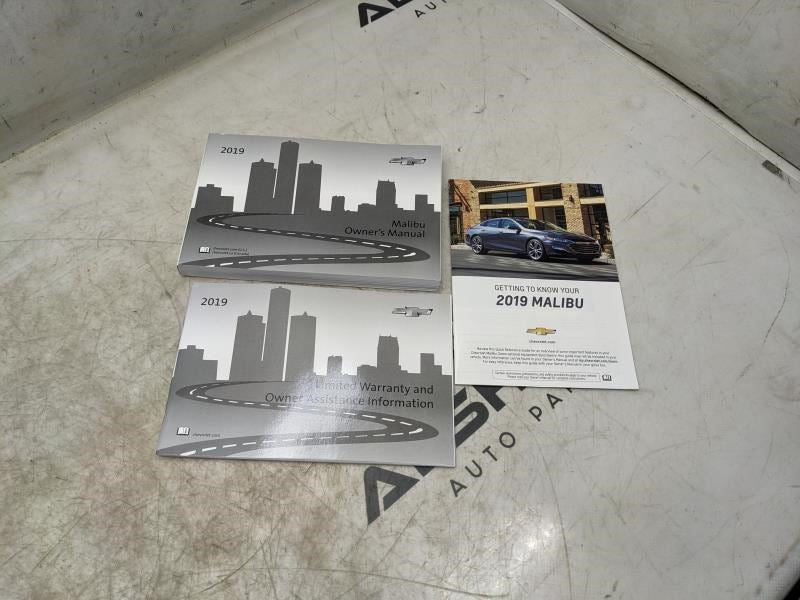 2019 Chevrolet Malibu Owners Manual set 84074155A OEM - Alshned Auto Parts