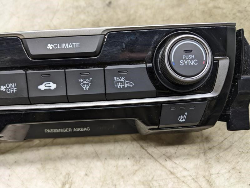 2017-2018 Honda Civic AC Heater Temperature Climate Control 79600TGGA610M1 OEM - Alshned Auto Parts