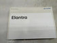 2017 Hyundai Elantra Owners Manual only HF2O-EU6DM OEM - Alshned Auto Parts