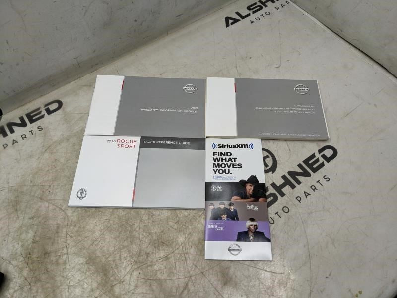 2020 Nissan Rogue Sport Quick Reference Guide set with Case WB20EA-NALLU4 OEM - Alshned Auto Parts