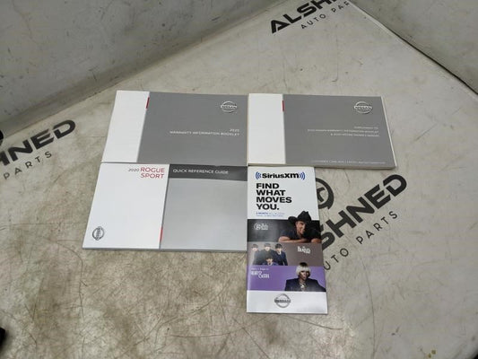 2020 Nissan Rogue Sport Quick Reference Guide set with Case WB20EA-NALLU4 OEM - Alshned Auto Parts