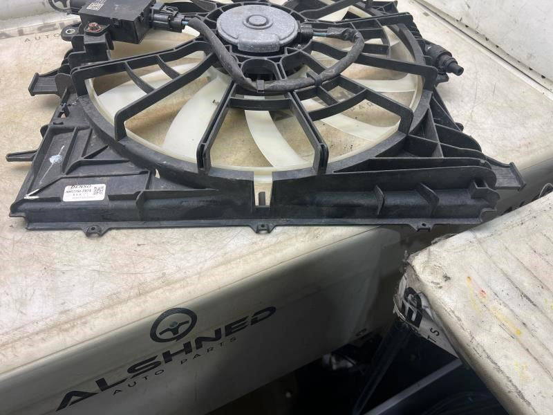 2014-2015 Cadillac CTS Radiator Cooling Fan Motor Assembly 84001484 OEM - Alshned Auto Parts