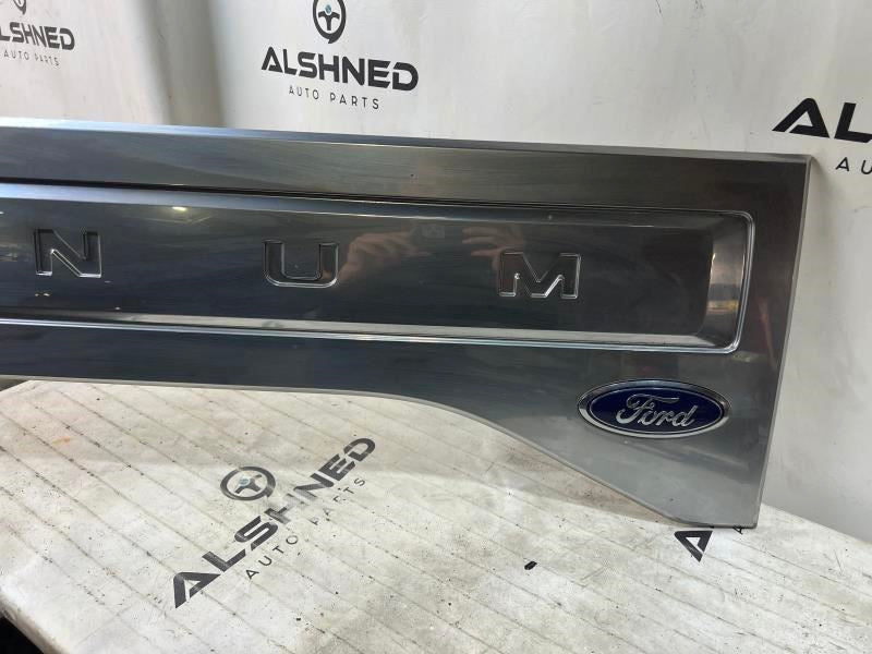 15-17 Ford F150 Tailgate Applique Finish Panel Platinum FL3Z-99425A34-AA *ReaD* - Alshned Auto Parts