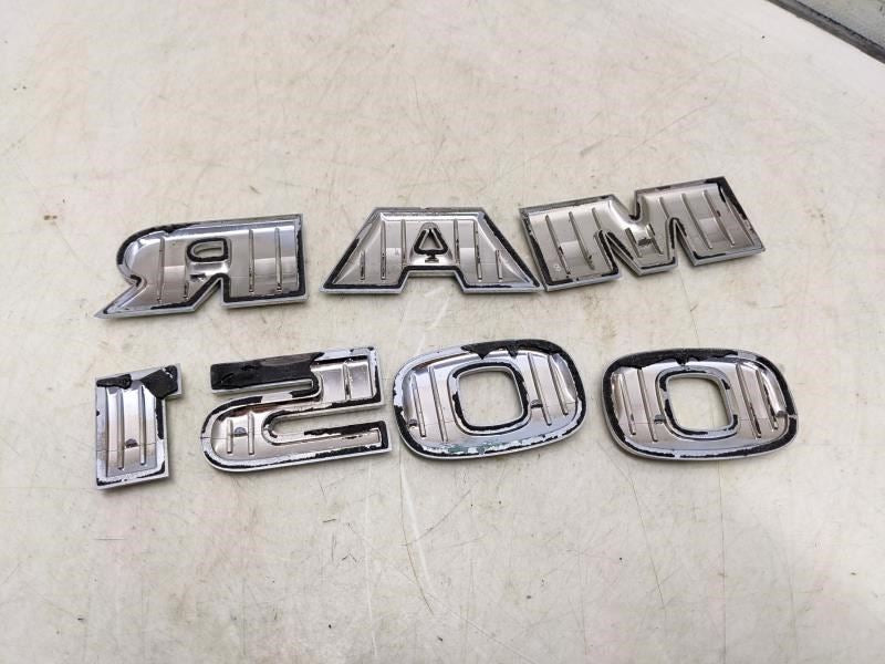 2013-2018 Ram 1500 Front Door Chrome Nameplate Emblem Badge 68149702AA OEM - Alshned Auto Parts