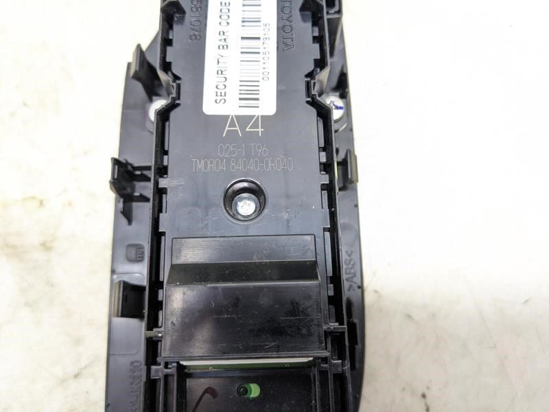 2019-2023 Toyota RAV4 FR LH Door Master Power Window Switch 84040-0R040 OEM - Alshned Auto Parts