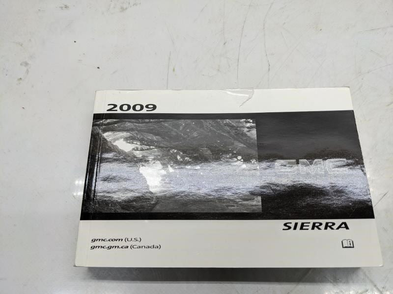 2009 GMC Sierra Owners Manual Set with Case 15891549A OEM - Alshned Auto Parts