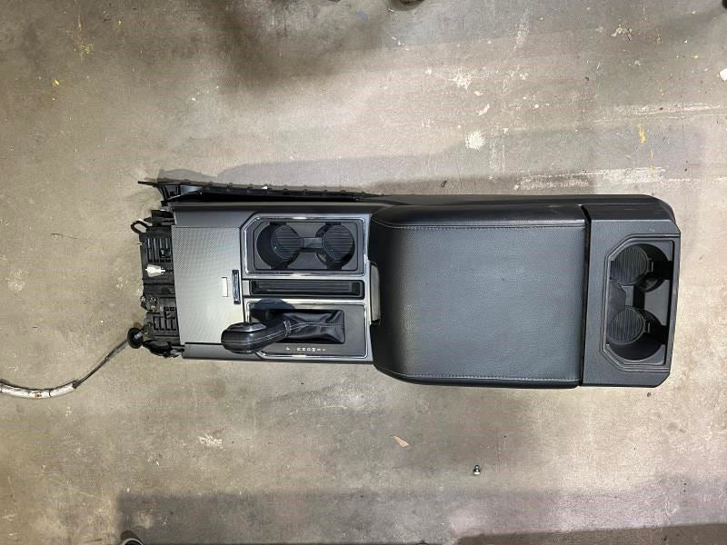 2015-2016 Ford F150 Full Floor Center Console Ebony GL3B-15045A06-BR OEM *ReaD* - Alshned Auto Parts