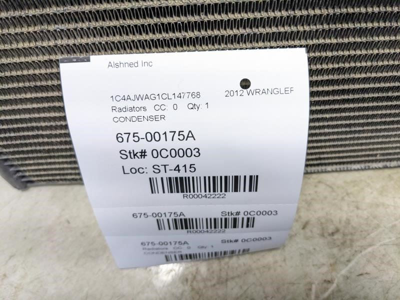 2012-2017 Jeep Wrangler AC Air Conditioning Condenser 68143891AA OEM