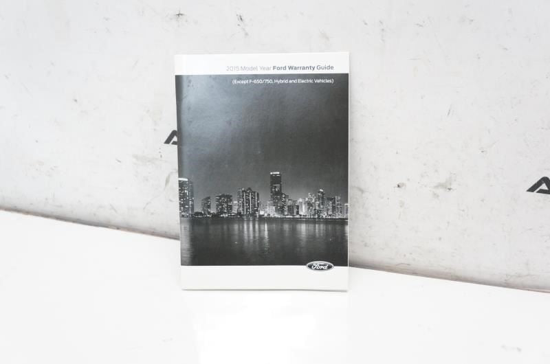 2015 Ford Fusion Owner's Manual Book Case FE5J 19A321 AB OEM - Alshned Auto Parts