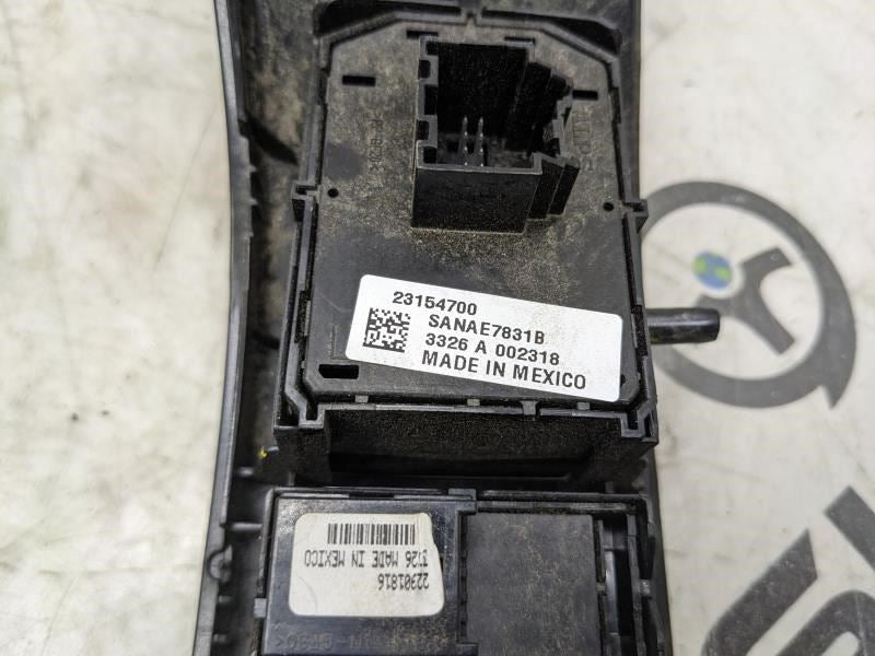 2014-2019 GMC Sierra 1500 Front Left Door Master Window Switch 23427098 OEM - Alshned Auto Parts