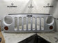 2009-2018 Jeep Wrangler Front Radiator Grille 68046306AC OEM *ReaD* - Alshned Auto Parts