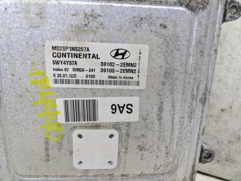 2011-2013 Hyundai Elantra 1.8L Engine Control Module ECU ECM 39103-2EMN2 OEM - Alshned Auto Parts