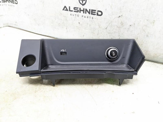 18-23 Audi S5 Center Console Lower Storage Tray w Power Outlet 8W1-864-131-C-6PS - Alshned Auto Parts