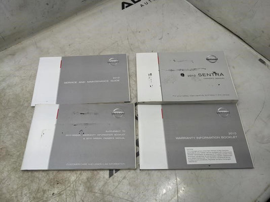 2010 Nissan Sentra Owners Manual Set with Case OM0E-0B16U2 OEM *ReaD* - Alshned Auto Parts
