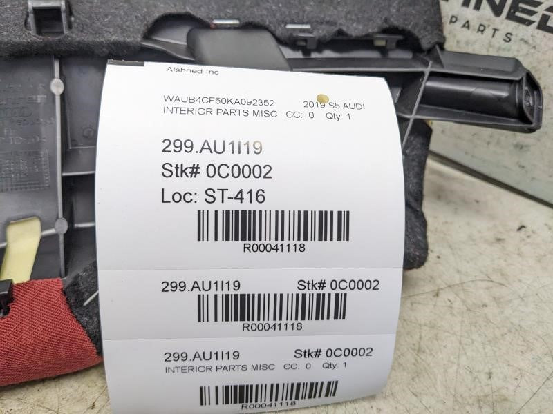 2018-23 Audi S5 Rear Right Side Seat Bolster Leather Red 8W0-885-704-AK-Q93 OEM - Alshned Auto Parts