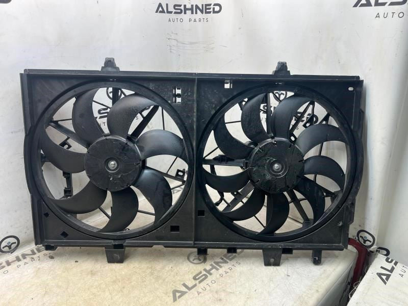 2014-2020 Nissan Rogue Dual Radiator Cooling Fan Motor Assembly 21481-4BA0A OEM - Alshned Auto Parts