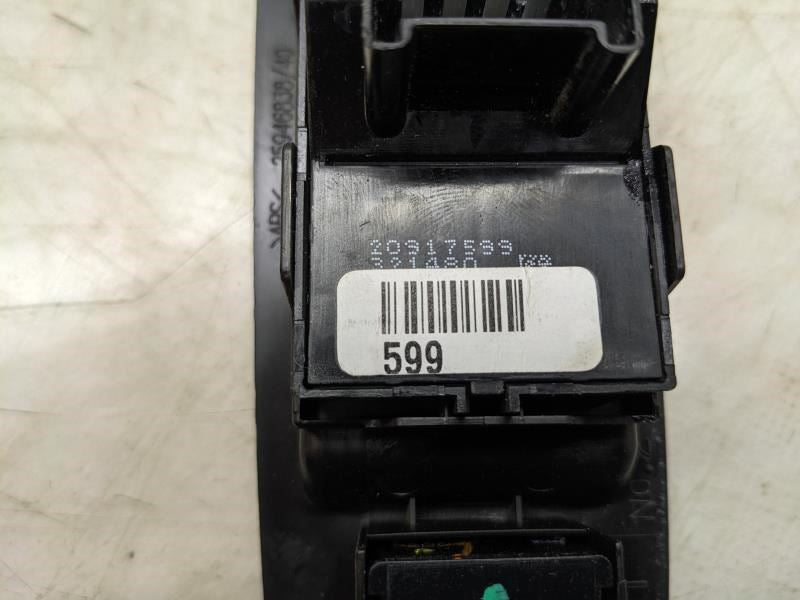 2010-2017 Chevrolet Equinox Front Left Door Power Window Switch 20917599 OEM - Alshned Auto Parts