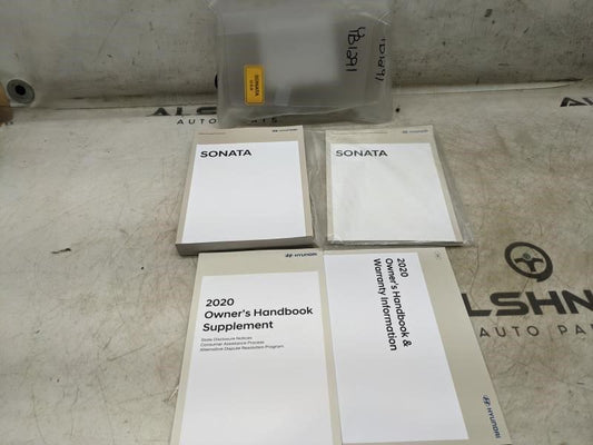 2020 Hyundai Sonata Owners Manual set LDWO-EU02D OEM - Alshned Auto Parts