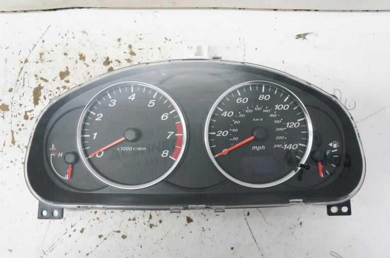 2006 Mazda 6 Speedometer Instrument Cluster Mileage Unknown GP7B-55-471E OEM - Alshned Auto Parts