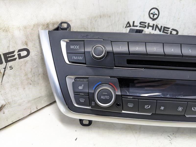 2012-14 BMW 328I Radio AC Heater Temperature Climate Control 64-11-9-287-341 OEM - Alshned Auto Parts