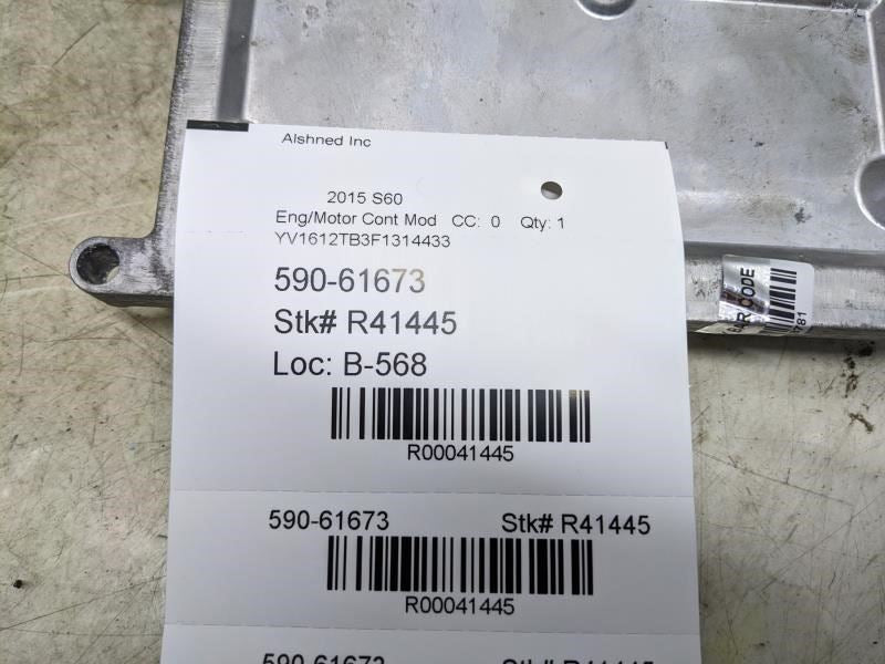 2011-2016 Volvo S60 Engine Control Module ECU ECM 31312651 OEM - Alshned Auto Parts