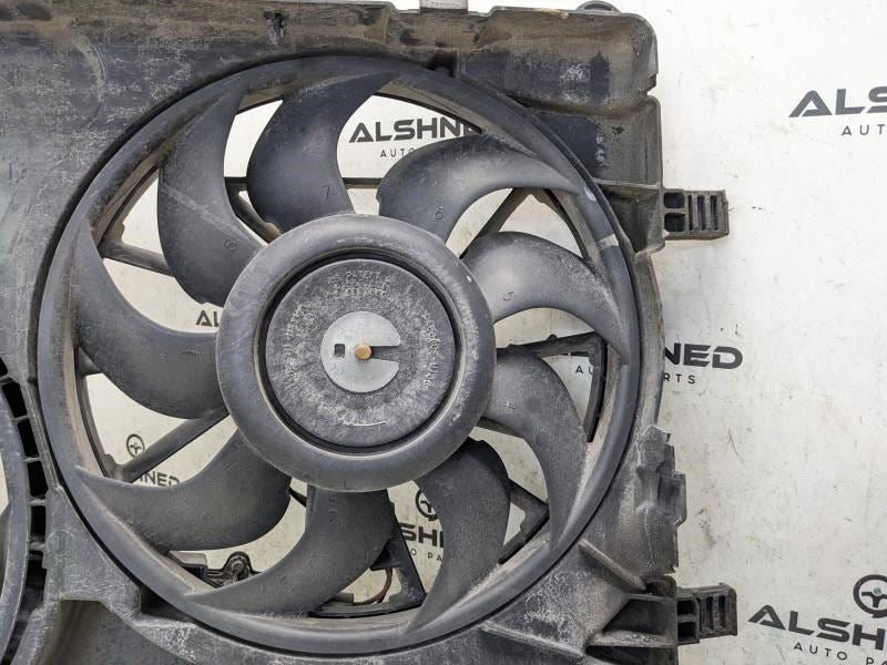 10-12 Lincoln MKZ 3.5L Dual Radiator Cooling Fan Motor Assembly 9E5Z-8C607-C OEM - Alshned Auto Parts