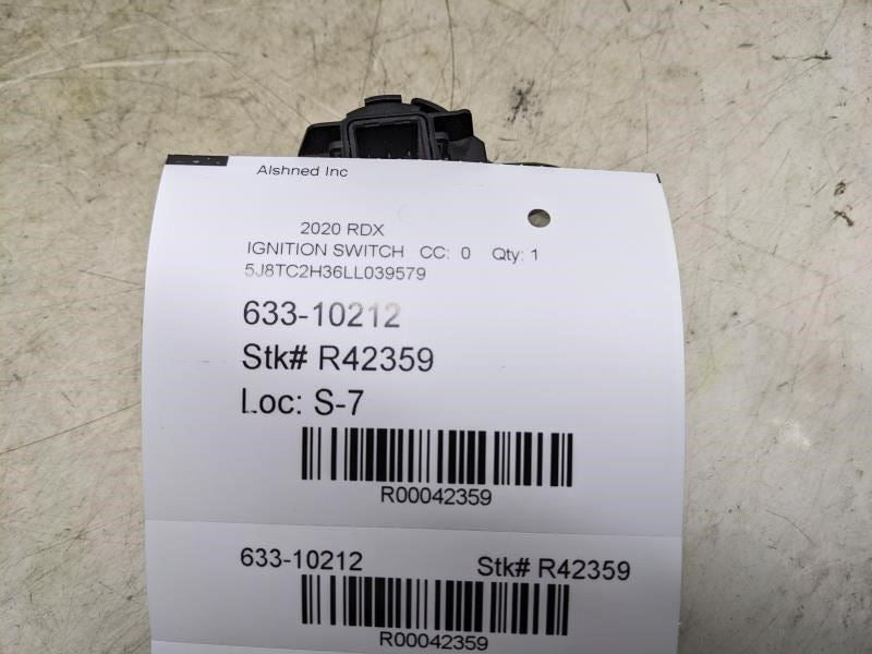 2019-2021 Acura RDX Engine Start & Stop Ignition Switch 35881-TJB-A01 OEM - Alshned Auto Parts