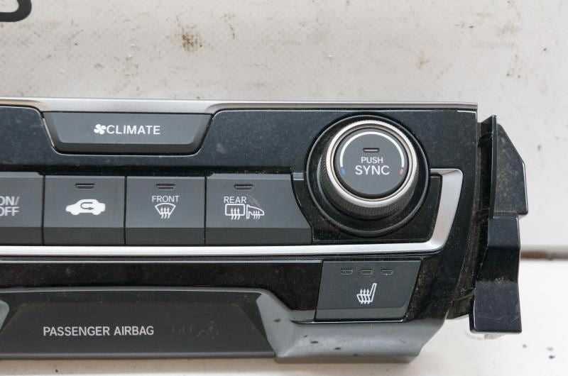 2018 Honda Civic AC Heater Temperature Climate Control 79600TGGA610M1 - Alshned Auto Parts