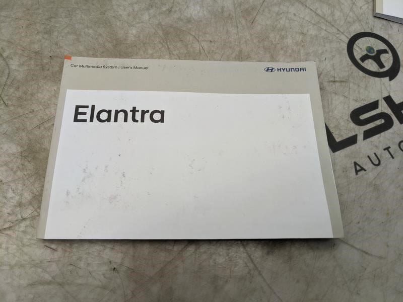 2019 Hyundai Elantra Owners Manual set KF3O-EU8OB OEM - Alshned Auto Parts
