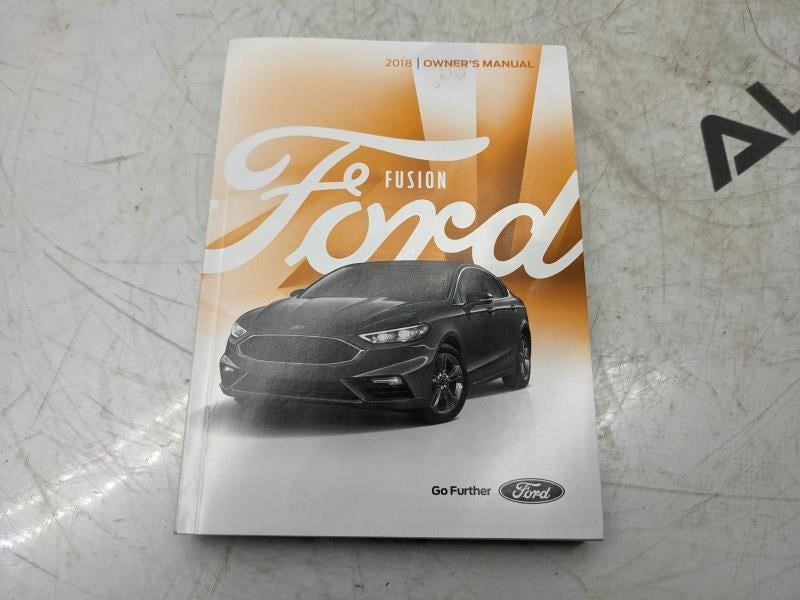 2018 Ford Fusion Owners Manual Set with Case - Alshned Auto Parts