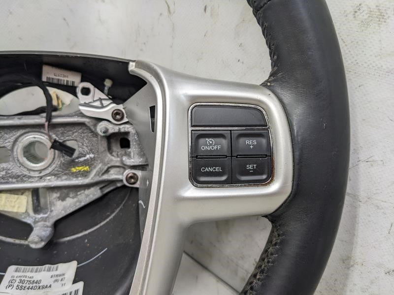 2011-16 Chrysler Town & Country Steering Wheel w Control Buttons 5SE44DX9AA OEM - Alshned Auto Parts