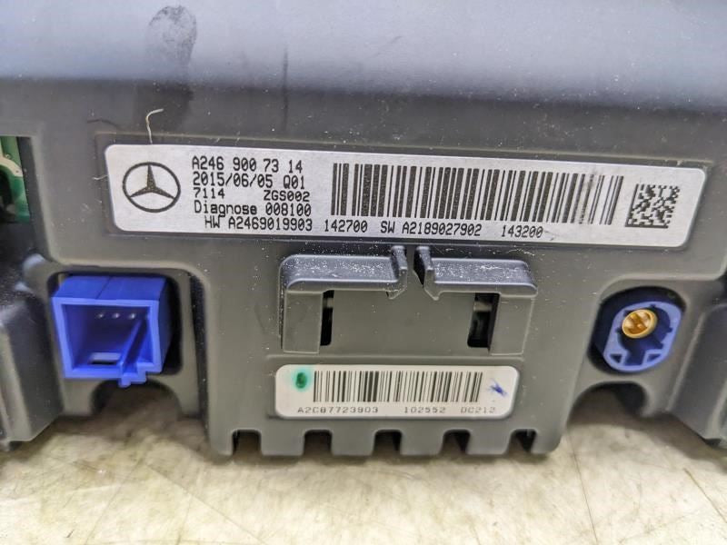 14-21 Mercedes-Benz CLA250 Dashboard Multimedia Display Screen 2469007314 *ReaD* - Alshned Auto Parts