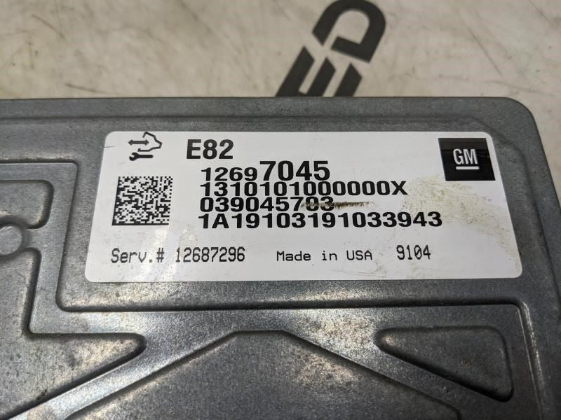 2019 Chevrolet Traverse 3.6L Engine Computer Control Module ECU ECM 12697045 OEM - Alshned Auto Parts