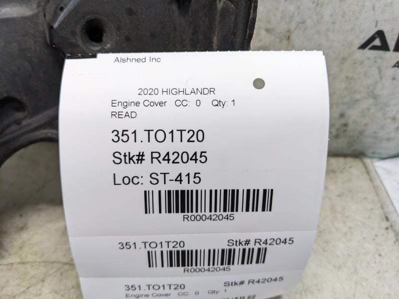 2016-2022 Toyota Highlander Engine Motor Cover 11209-0P120 OEM *ReaD* - Alshned Auto Parts