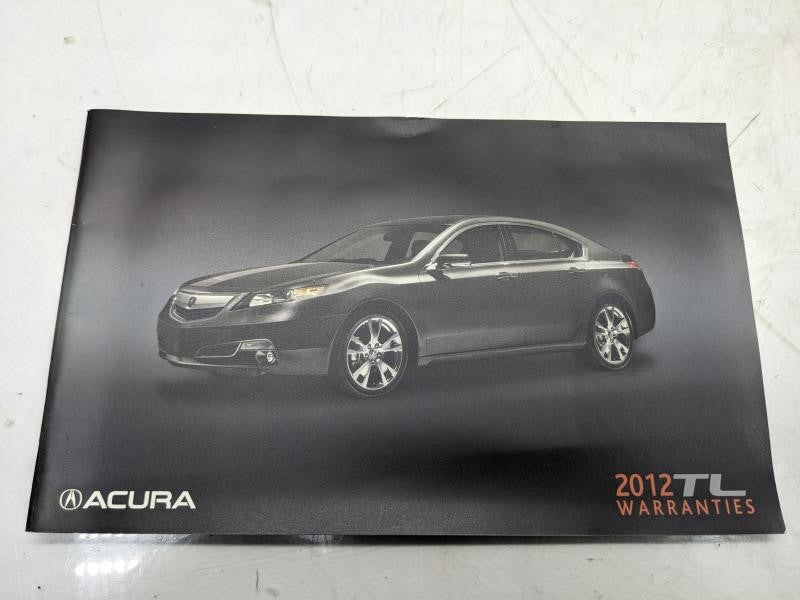 2012 Acura TL Owners Manual Set with Case 31TK4630 00X31-TK4-6300 OEM - Alshned Auto Parts