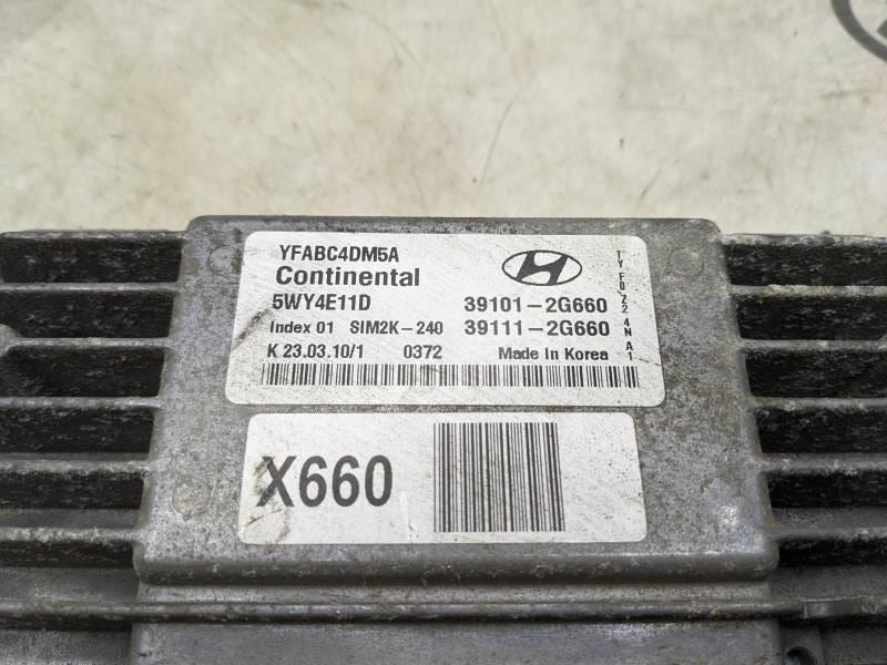 2011-2013 Hyundai Sonata Engine Computer Control Module ECU ECM 39111-2G660 OEM - Alshned Auto Parts