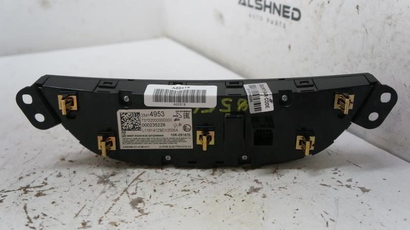 2016-2017 Chevrolet Malibu AC Heater Temperature Climate Control 23414953 OEM - Alshned Auto Parts