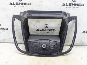 2013-2016 Ford Escape AM FM Radio Control Panel w Trim Bezel CJ54-18835-COW OEM