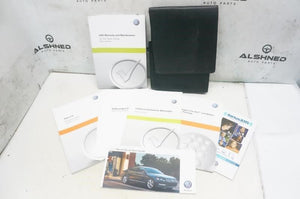 2014 Volkswagen Passat Quick Start Guide set with Case R38229 OEM