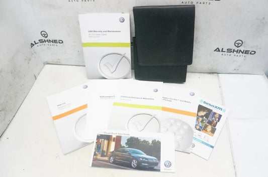 2014 Volkswagen Passat Quick Start Guide set with Case R38229 OEM - Alshned Auto Parts