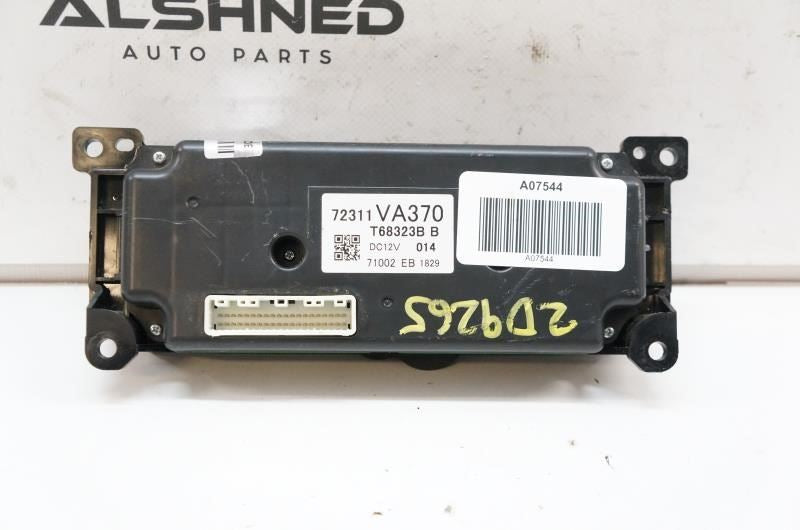 2018 Subaru WRX  A/C Heater Temperature Climate Control 72311VA370 OEM - Alshned Auto Parts