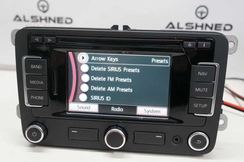 2012-2017 Volkswagen Jetta Golf AM FM Radio Navigation CD Player 1K0 035 274D - Alshned Auto Parts