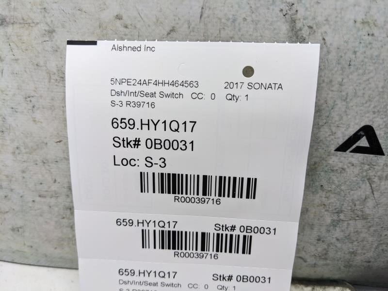 2015-2019 Hyundai Sonata Dash Light Dimmer Rheostat Switch 93700-C1100-TGG OEM - Alshned Auto Parts