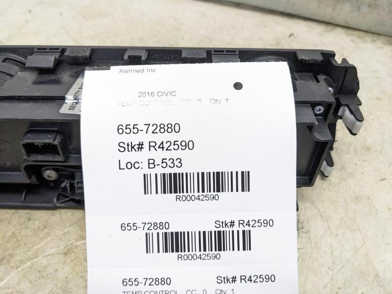 2016-17 Honda Civic AC Heater Temperature Climate Control 79600TBAA112M1 OEM - Alshned Auto Parts